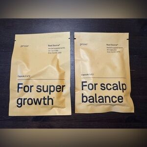 Prose Root Source hair growth scalp balance herbal supplements month supply NEW